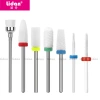 LIDAN nail art ceramic grinding head dust brush sleeve loading and unloading nail removal dead skin electric grinding machine drill bit Application Scenario